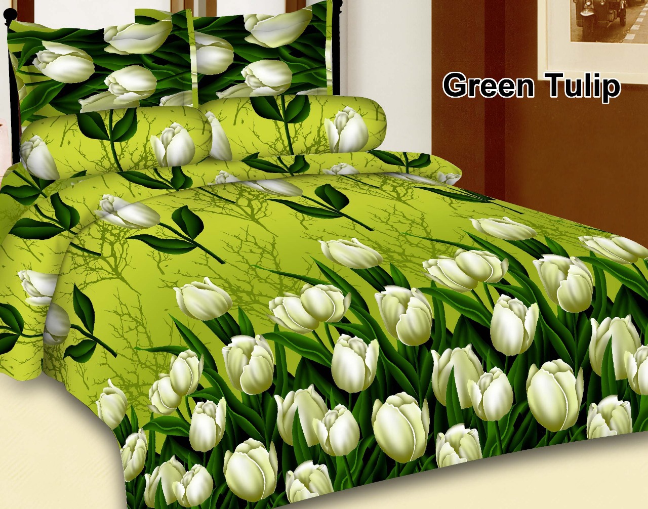 Turun 23%: Seprei Motif Bunga Manohara