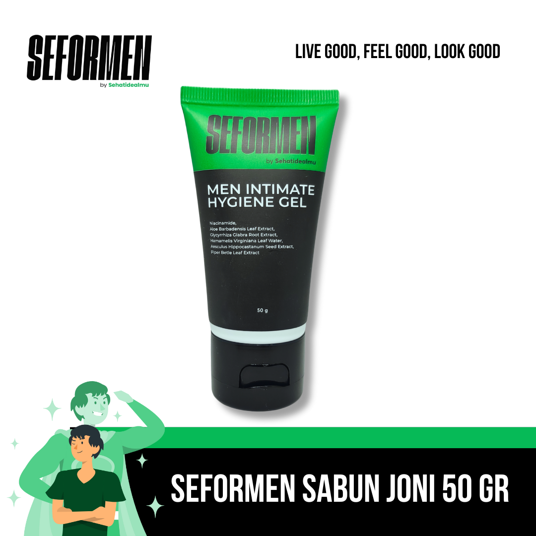 Turun 36%: SEFORMEN Men Hygiene Sabun