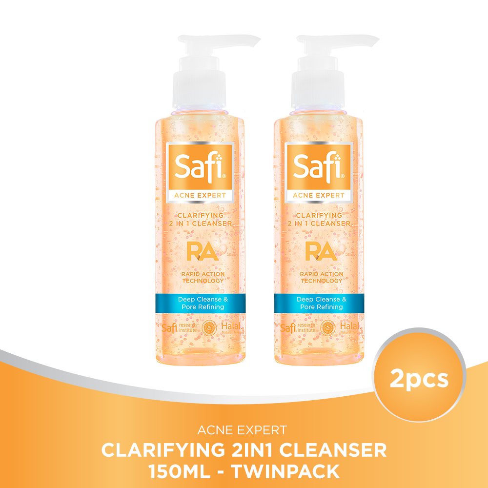 Turun 25%: Safi Acne Clarifying 2in1