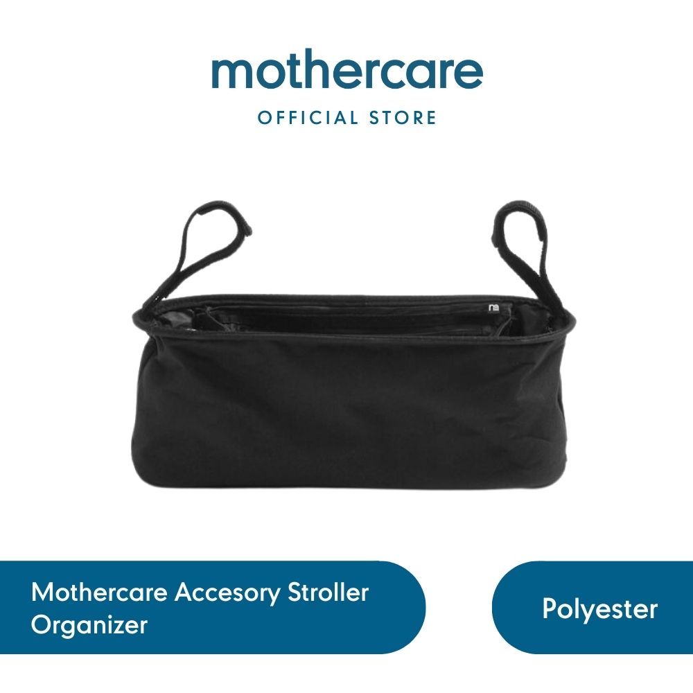 Turun 33%: Mothercare Accesory Stroller Organiser - (Hitam)
