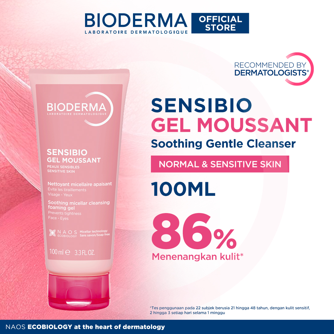 Turun 23%: Bioderma Sensibio Gel
