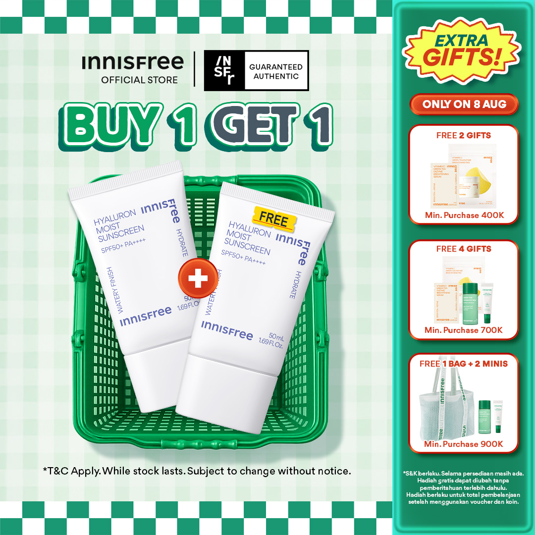 Turun 62%: Innisfree Hyaluron Moist