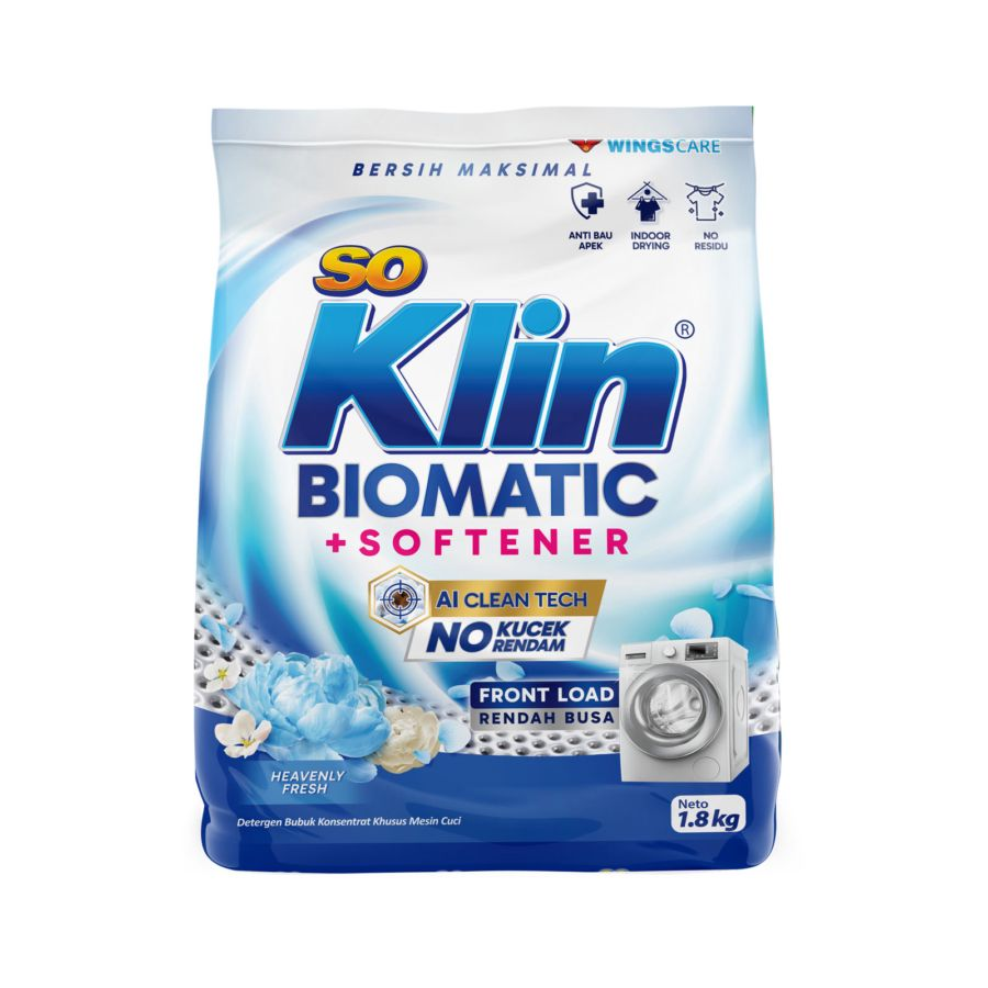 Turun 28%: So Klin BioMatic Deterjen
