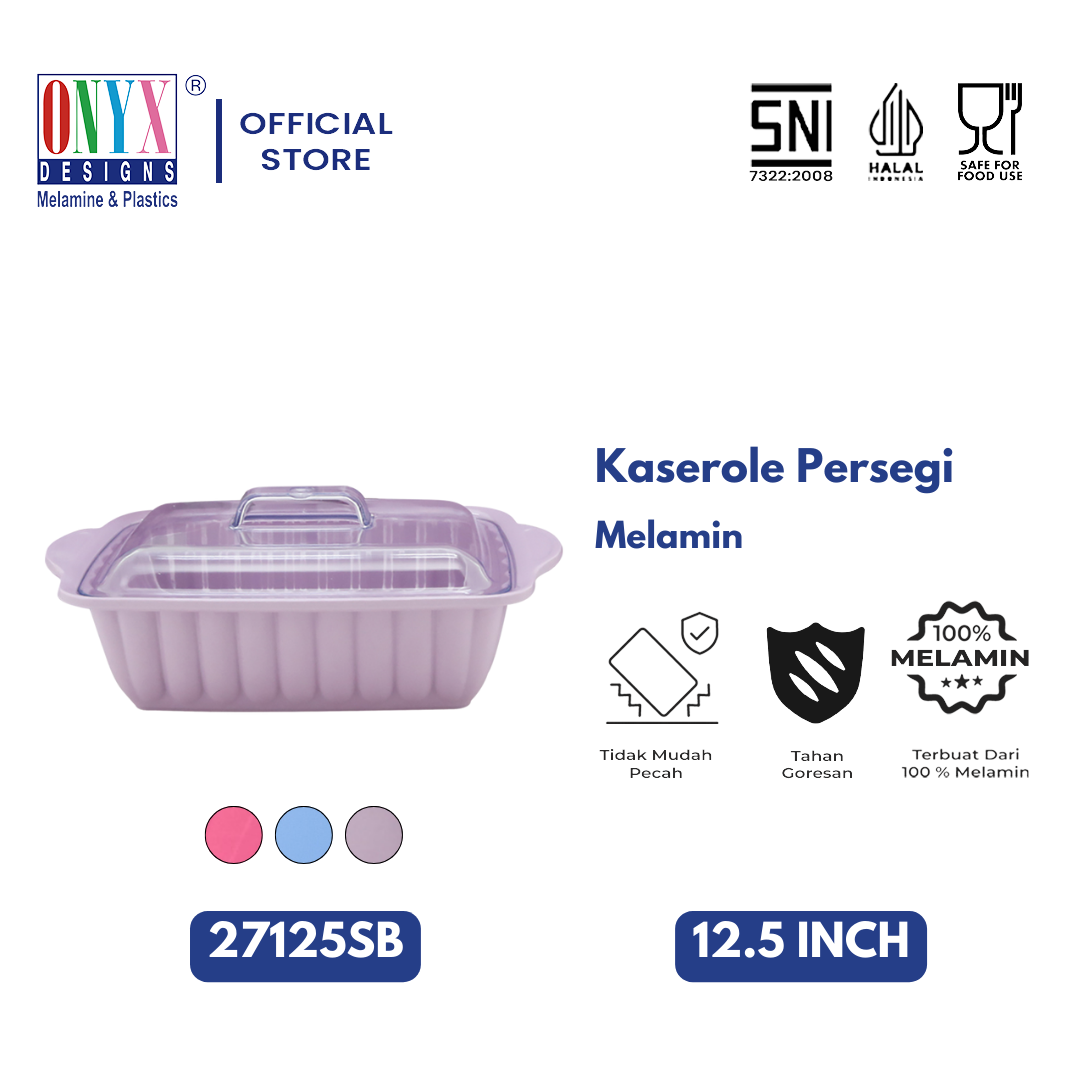 Turun 35%: Onyx Seiv Wadah Saji Sedang