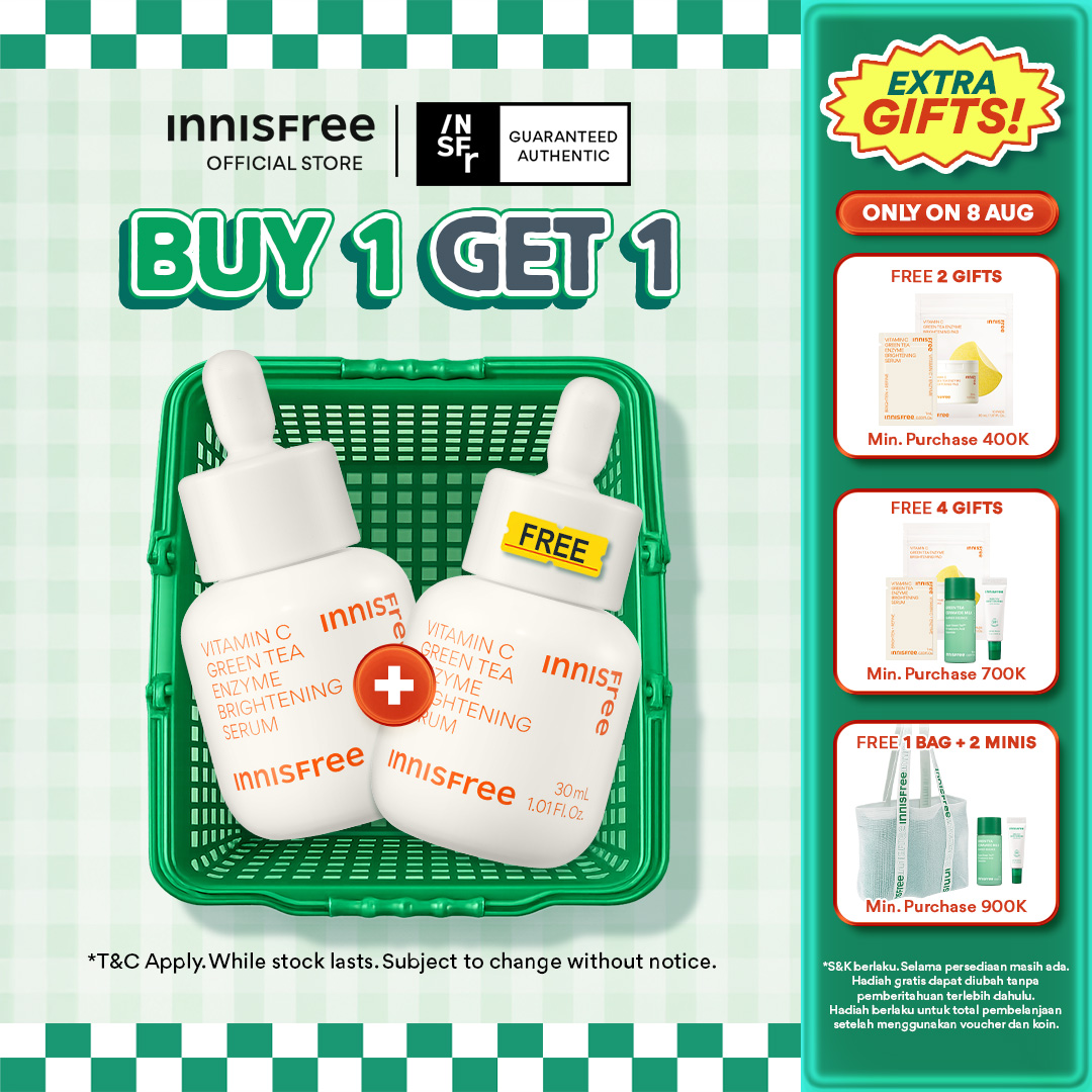 Turun 62%: Innisfree Vitamin C Green Tea