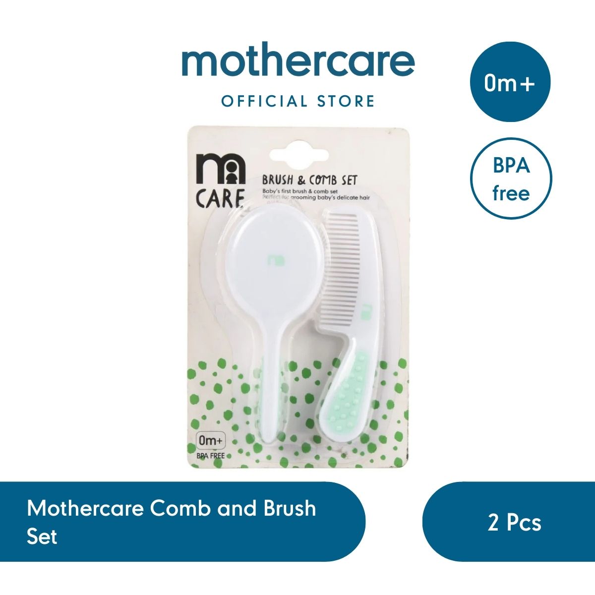 Turun 30%: Mothercare Brush Comb Set -