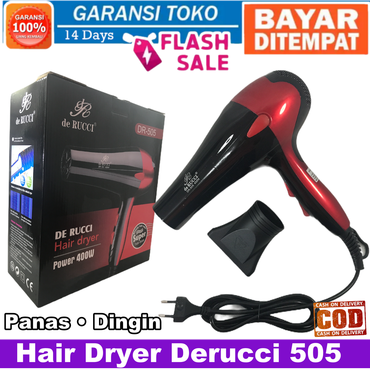 Turun 30%: Bayar di Tempat De Rucci