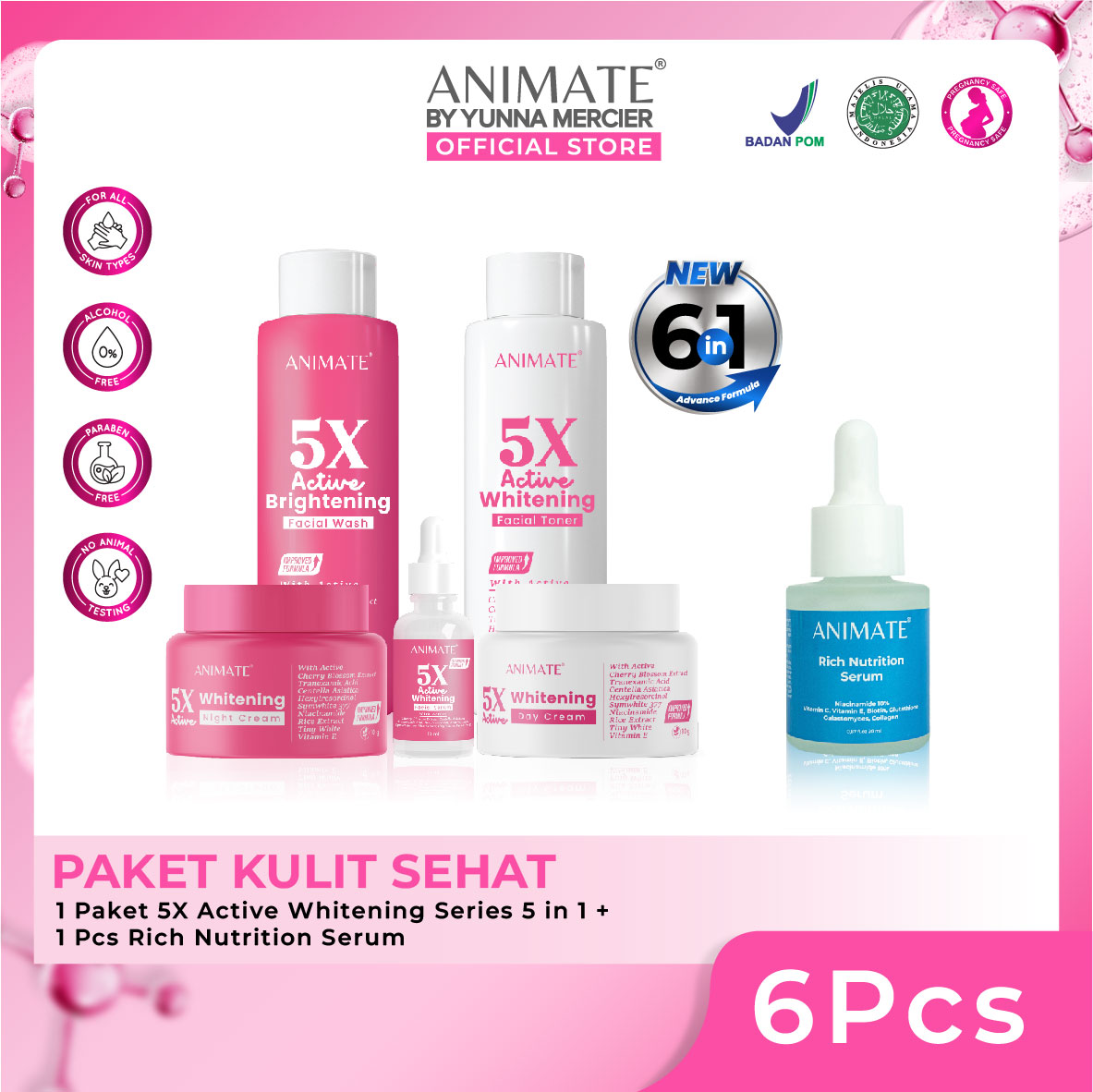 Turun 24%: BUNDLE 6in1 Animate 5x Active