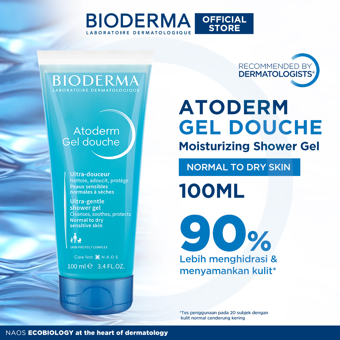 Turun 23%: Bioderma Atoderm Gel Douche