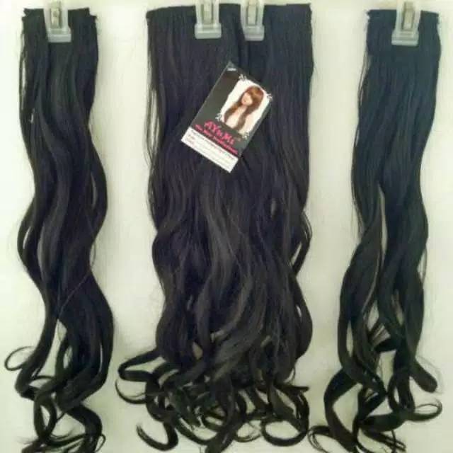 Turun 24%: Hair clip ayumi 3 layer (Valensia)