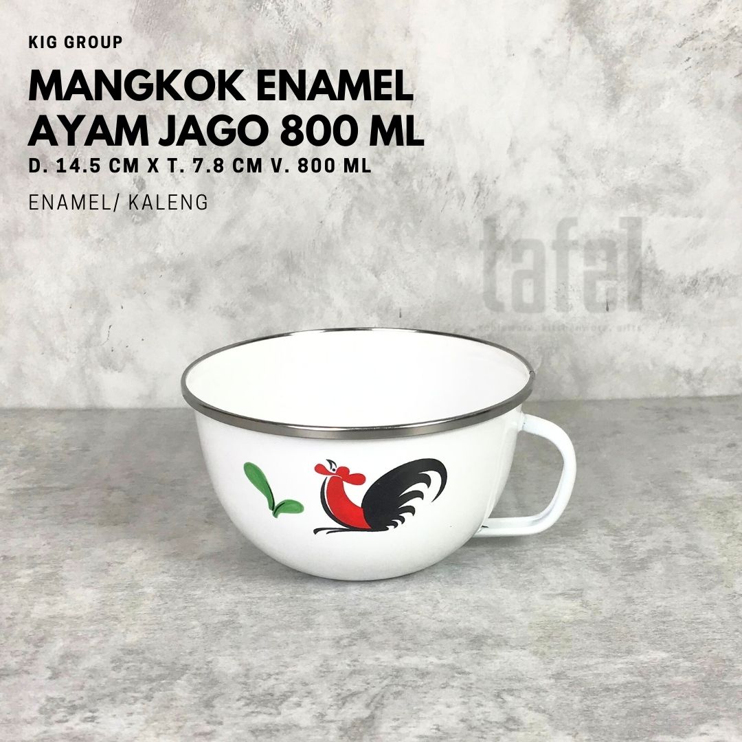 Turun 22%: KEDAUNG Mangkok Enamel Series