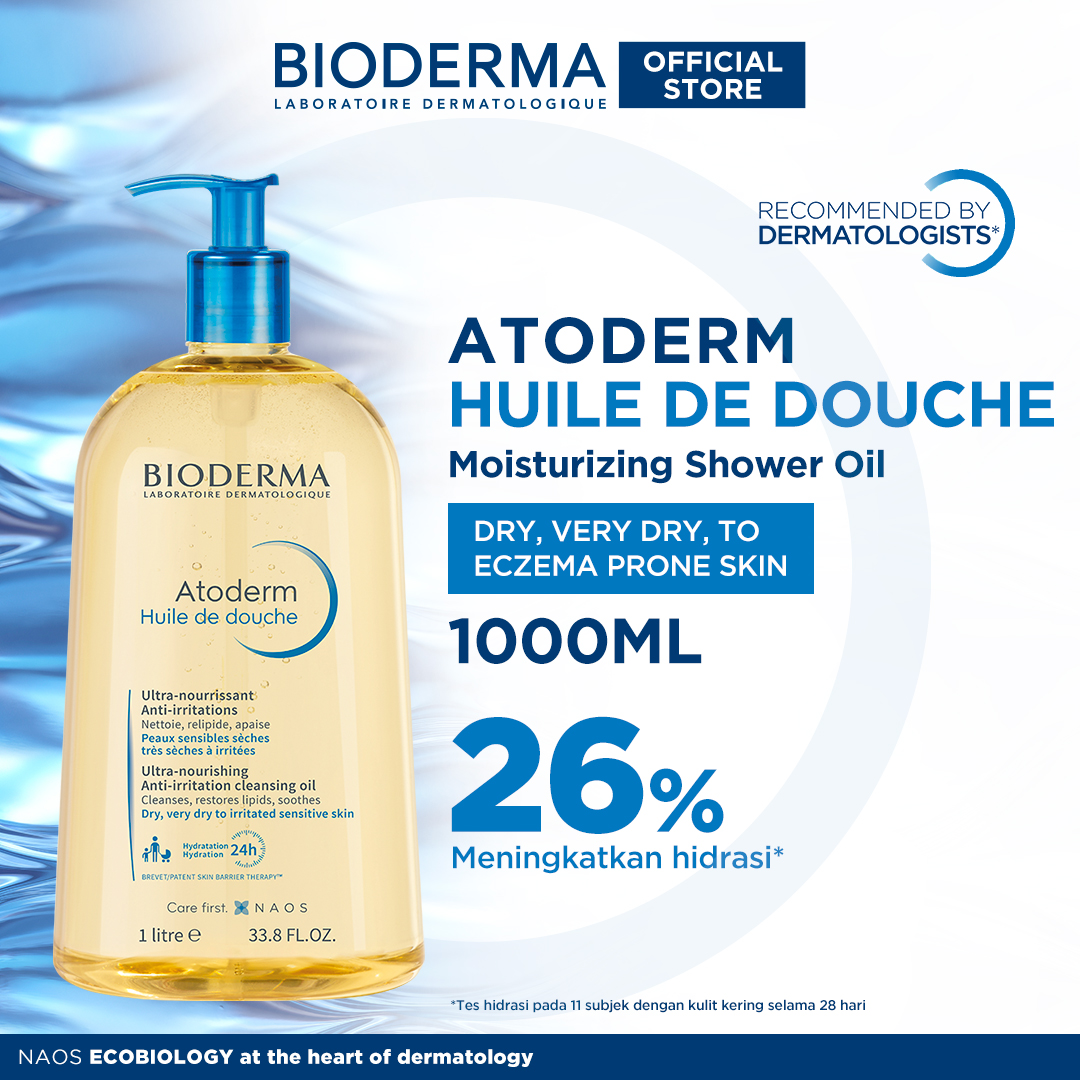 Turun 23%: Bioderma Atoderm Huile de