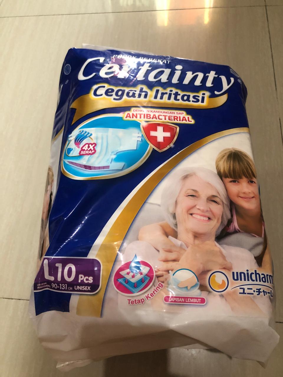 Turun 25%: CERTAINTY POPOK PEREKAT