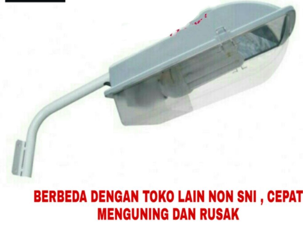 Turun 22%: Kap lampu jalan Led PJU