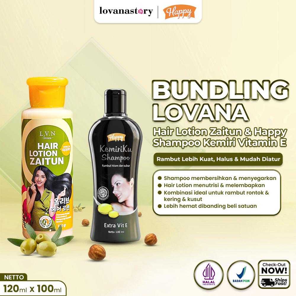 Turun 34%: Bundling Happy Shampoo