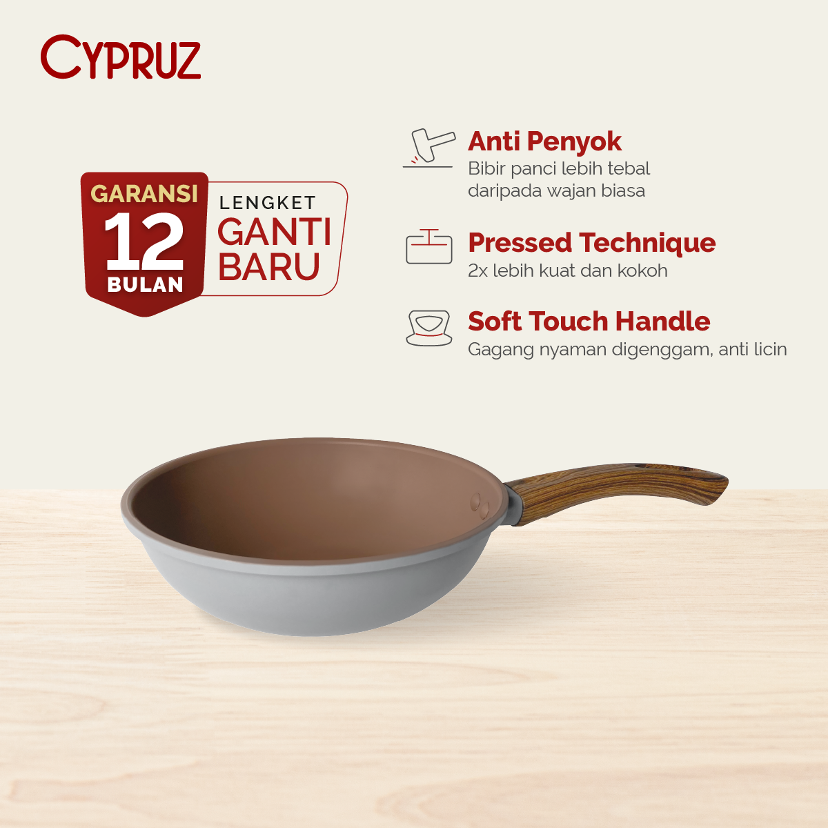 Turun 24%: Cypruz Wajan Penggorengan