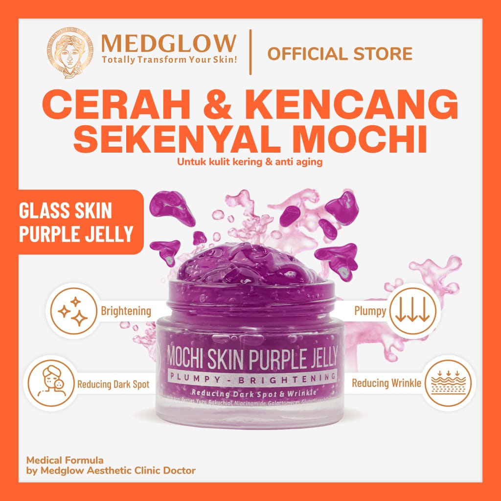 Turun 42%: MEDGLOW CLINIC Mochi Skin