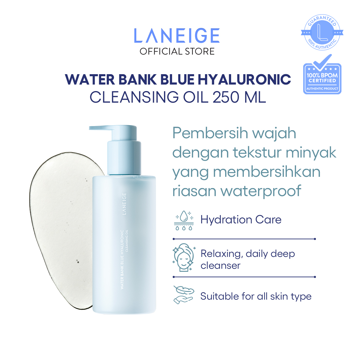 Turun 21%: LANEIGE Water Bank Blue — item 5695926