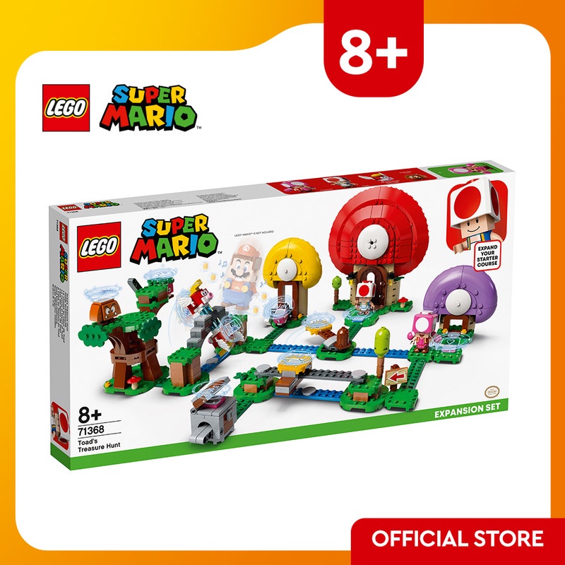 Turun 50%: LEGO Super Mario 71368 Toads (464 Pieces)