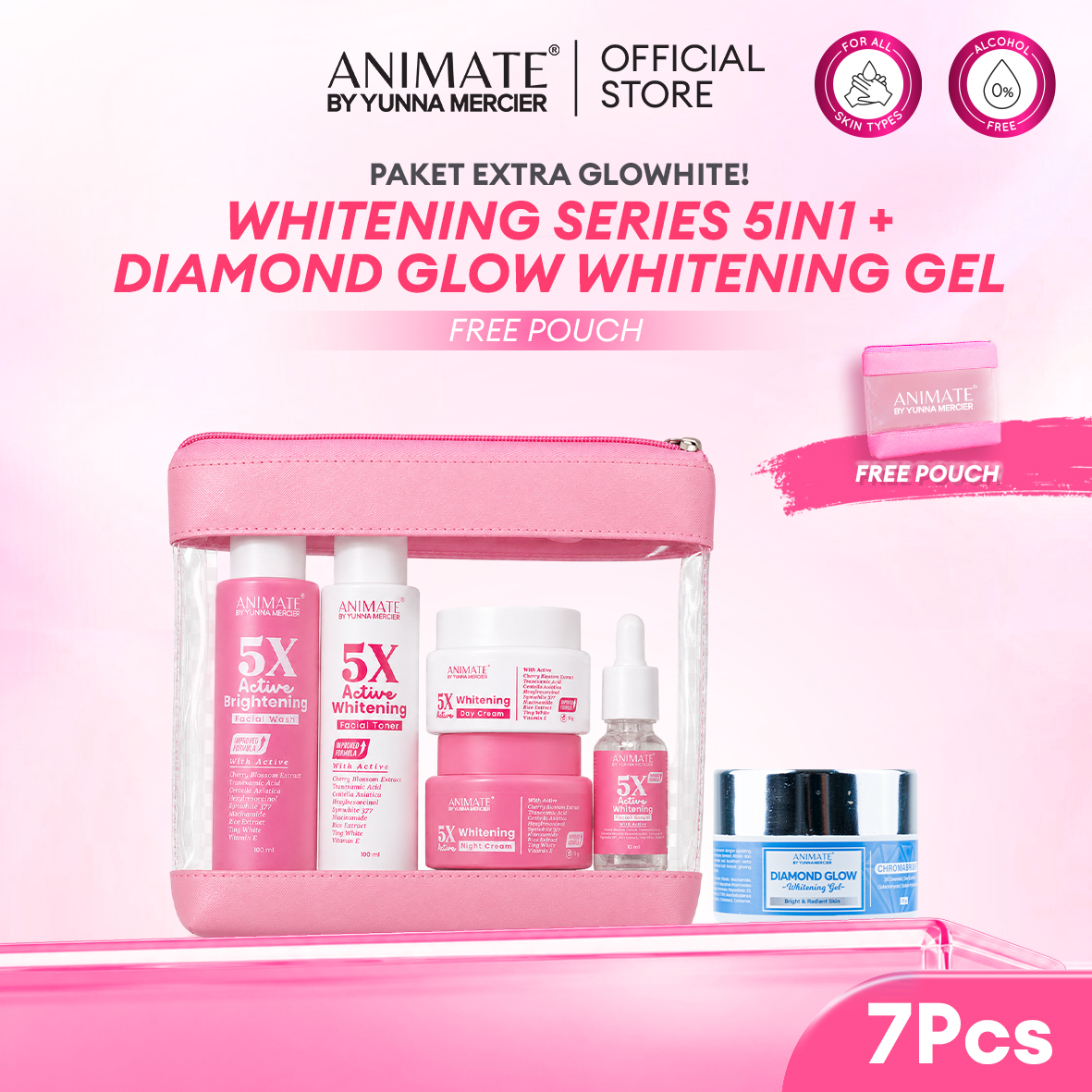 Turun 30%: Animate Paket Extra Glowhite