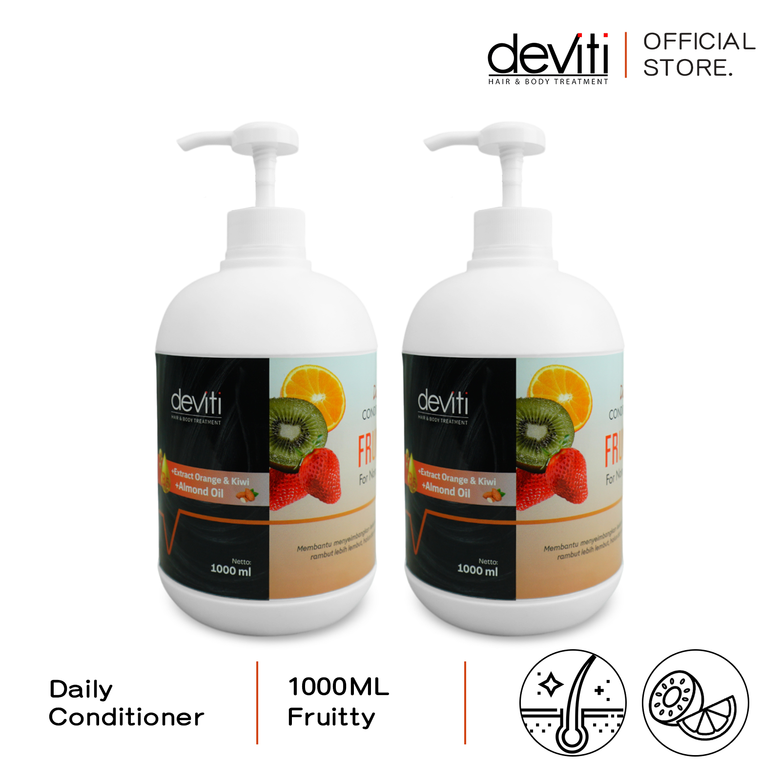 Turun 25%: deviti Combo 2 Daily