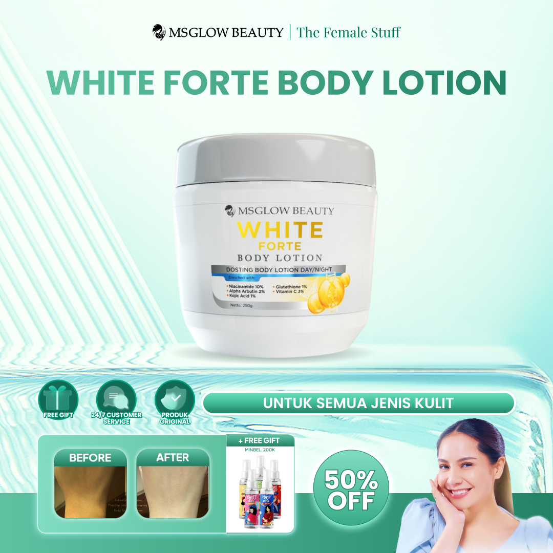 Turun 37%: MS Glow New Body Lotion