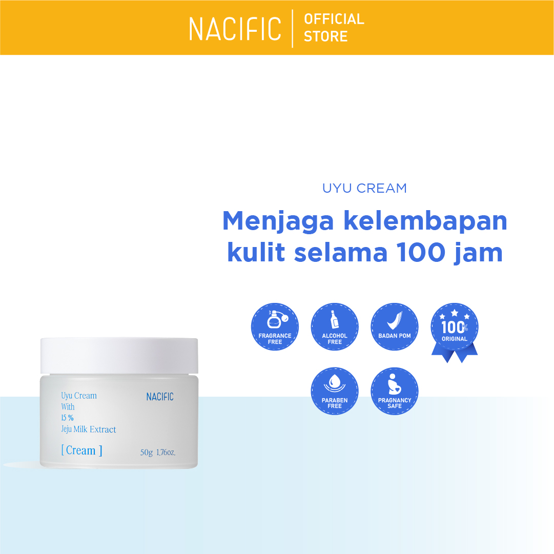 Turun 38%: NACIFIC Uyu Cream 50gr -