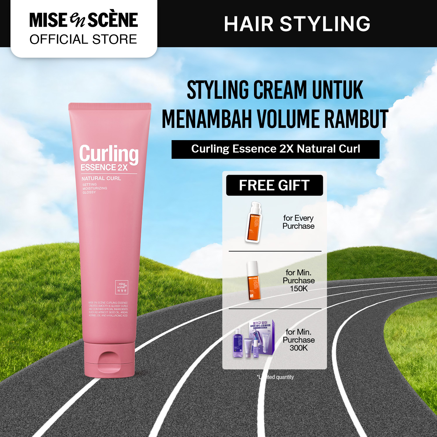 Turun 27%: mise en scene Curling Essence — item 6164683
