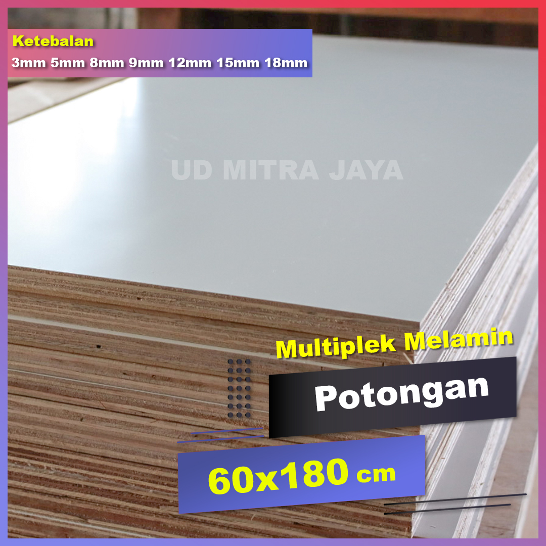 Turun 23%: Triplek melamin potongan