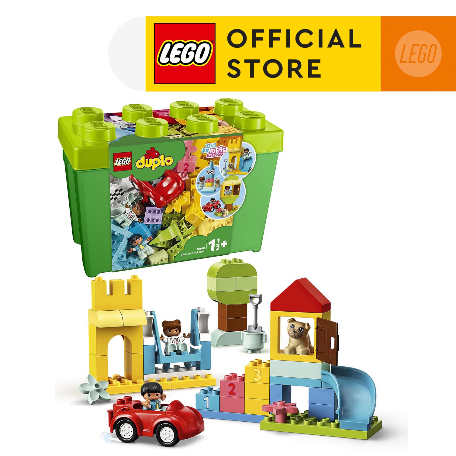 Turun 22%: LEGO DUPLO 10914 Classic Deluxe (85 Pieces)
