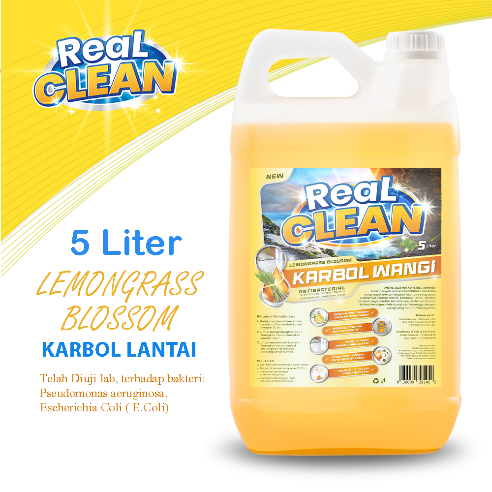 Turun 32%: Real Clean Karbol Sereh