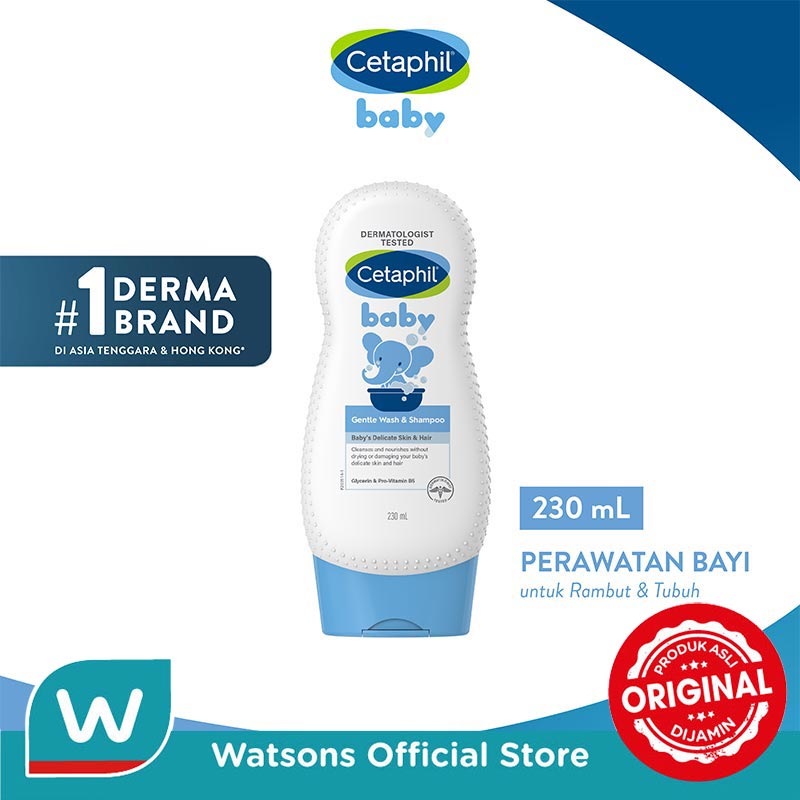 Turun 25%: CETAPHIL Baby Gentle Wash &