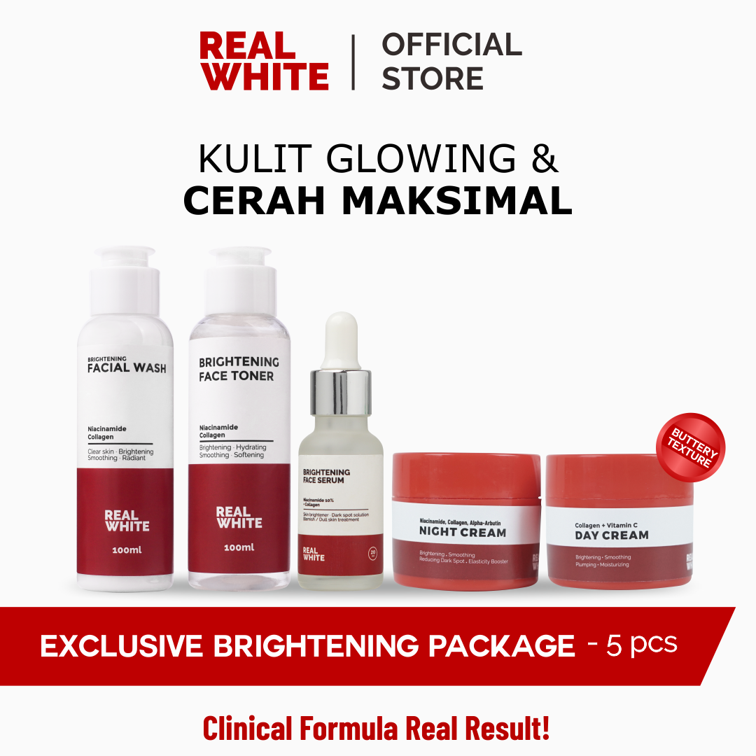 Turun 30%: REAL WHITE Whitening