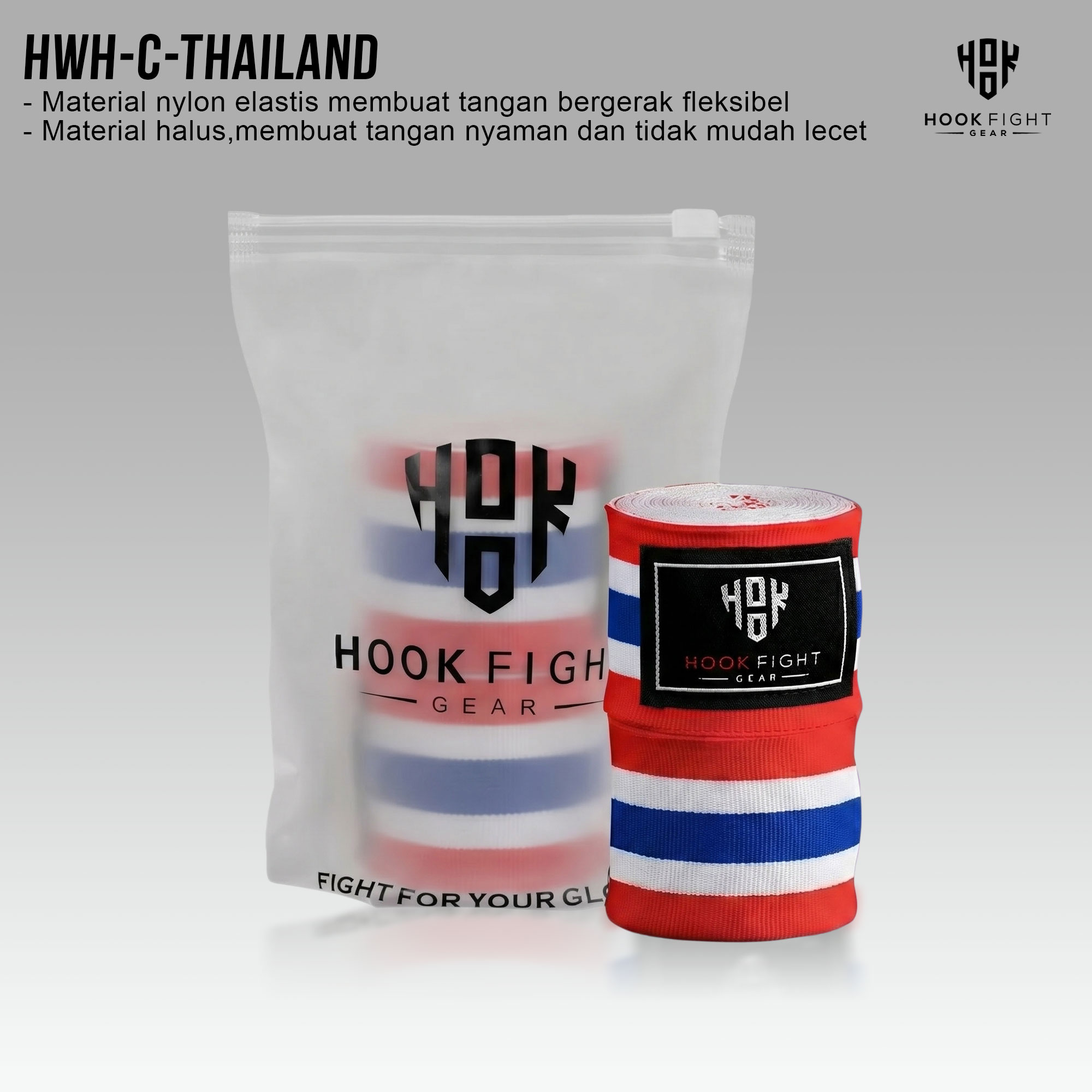 Turun 27%: Hand Wrap Muay Thai Hand