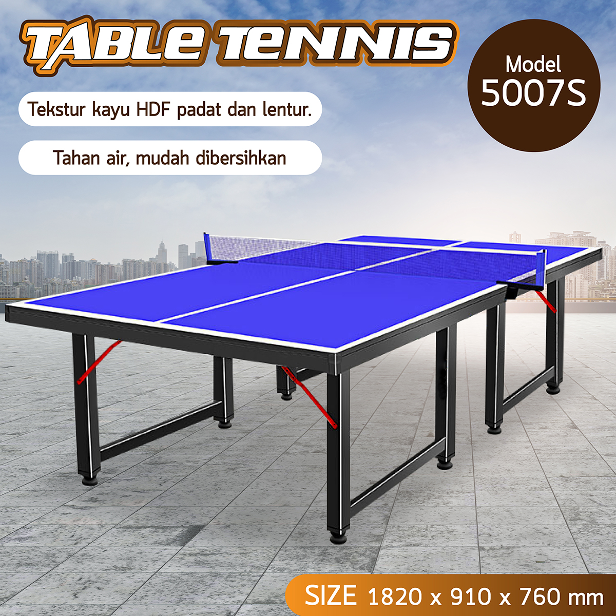 Turun 20%: BG SPORT Table Tennis/Tenis
