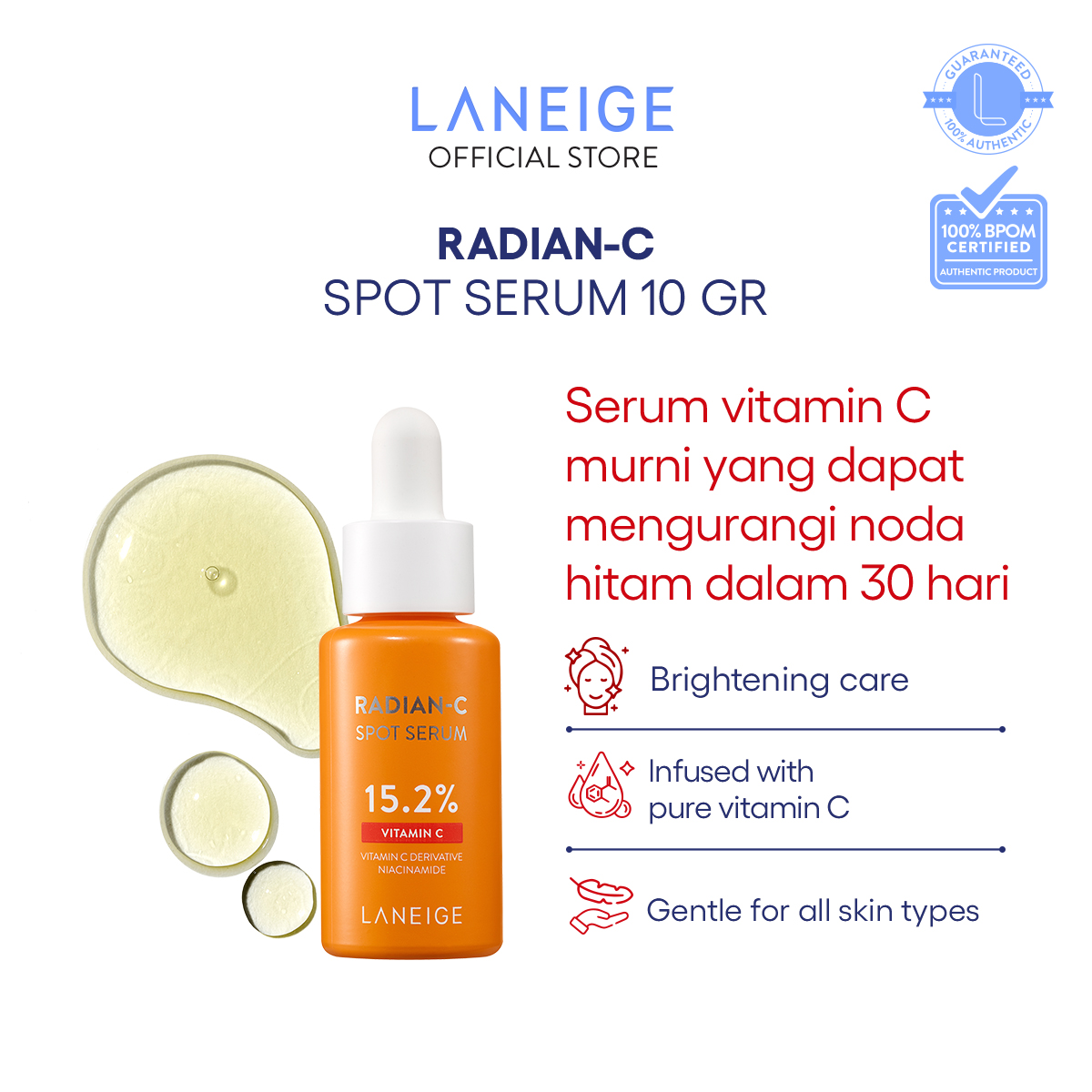 Turun 21%: LANEIGE Radian-C Spot Serum