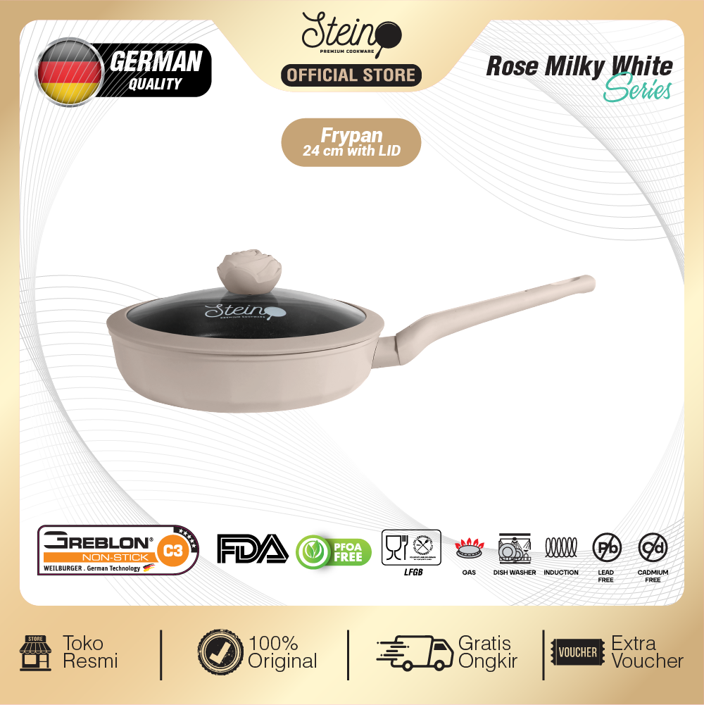 Turun 25%: STEIN Rose Frypan 24cm