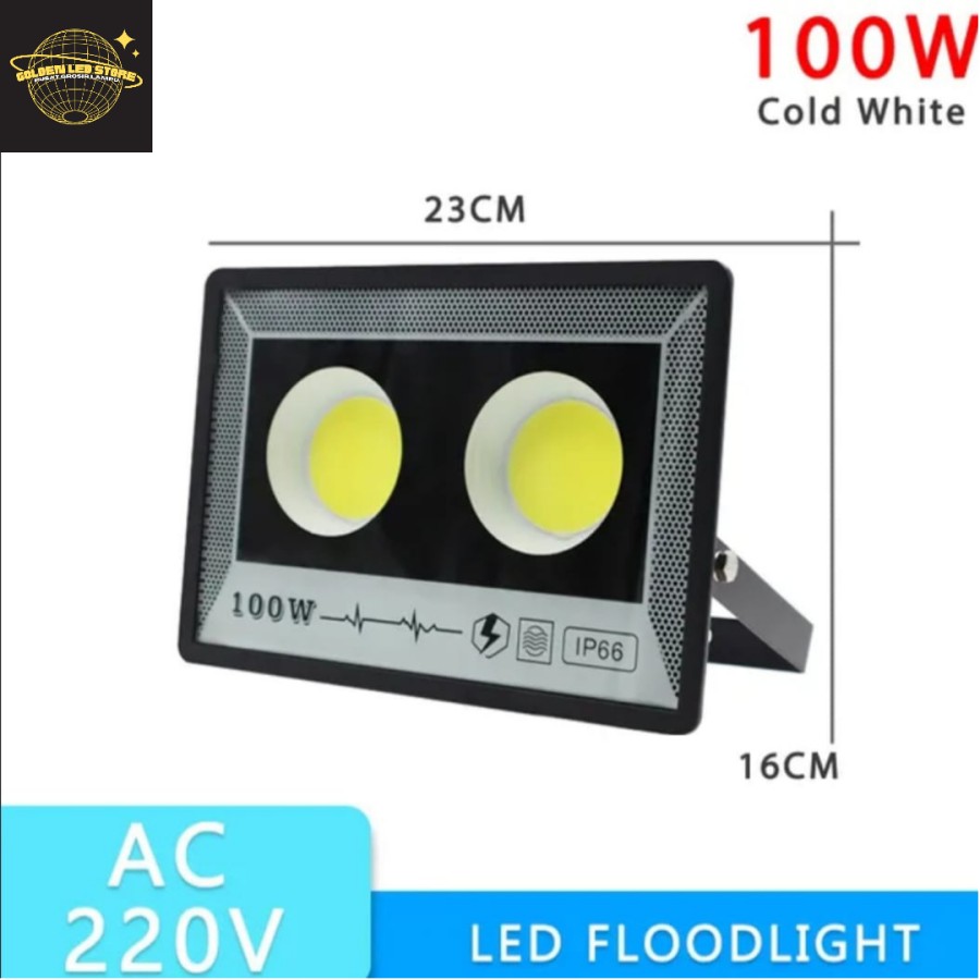 Turun 29%: Lampu Sorot LED Cob 100W