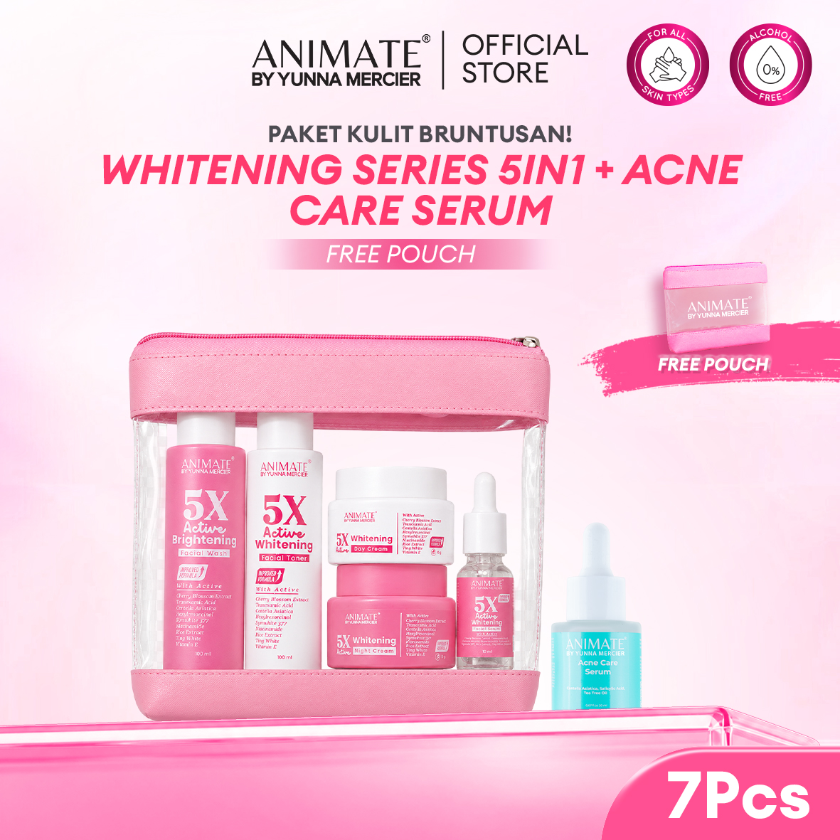 Turun 23%: Animate Paket Skincare