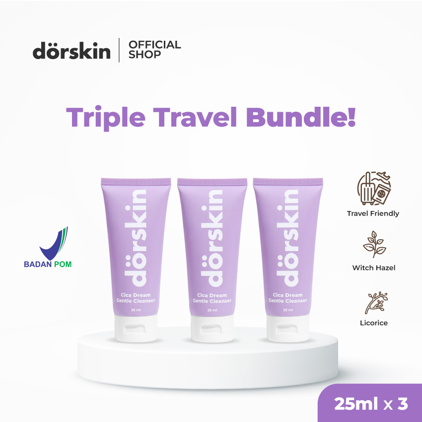 Turun 33%: Dorskin Mini Acne Bundle -