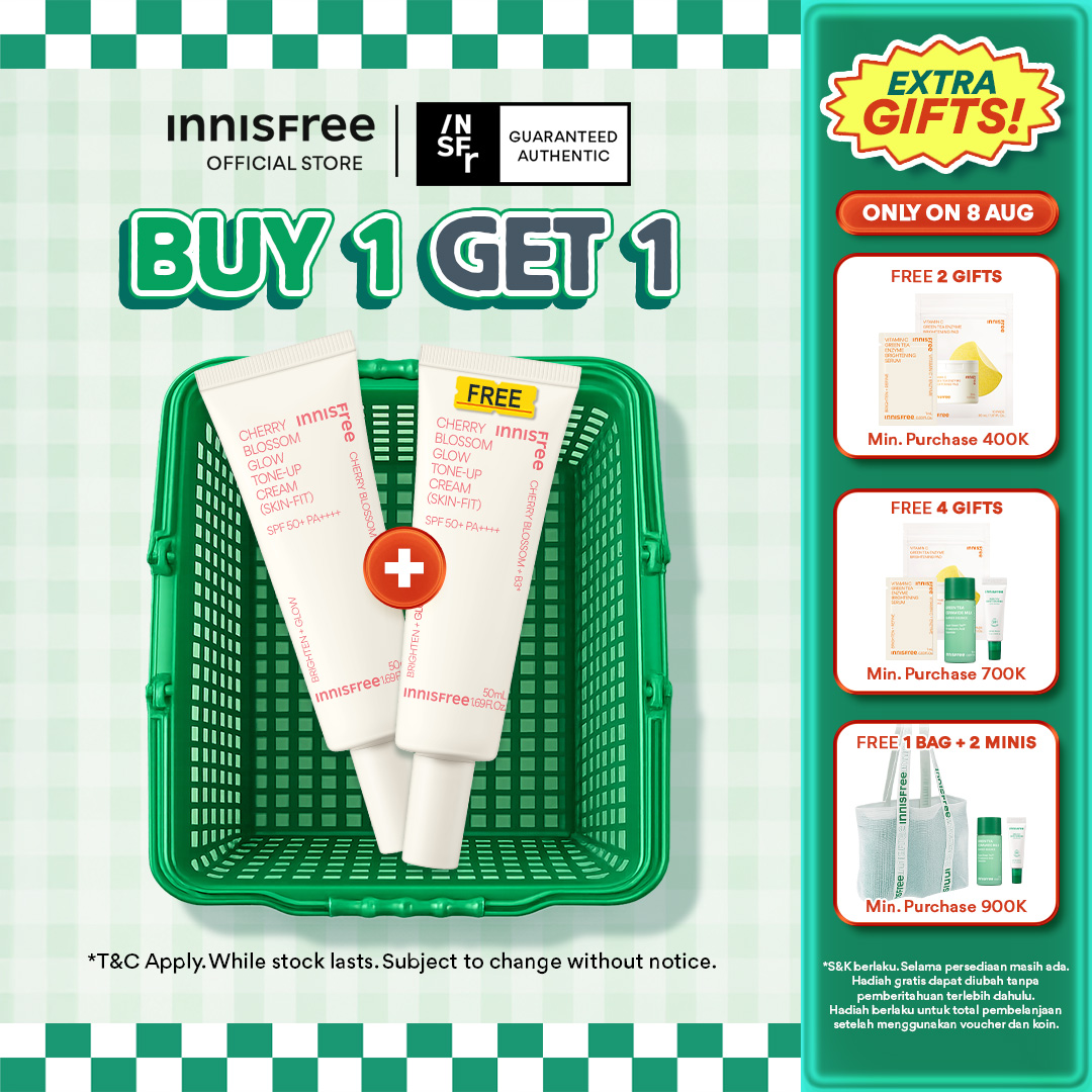 Turun 62%: Innisfree Cherry Blossom Glow