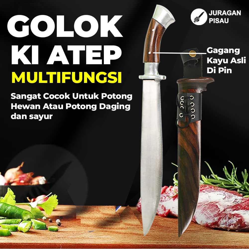 Turun 23%: Golok Multifungsi Ki Atep