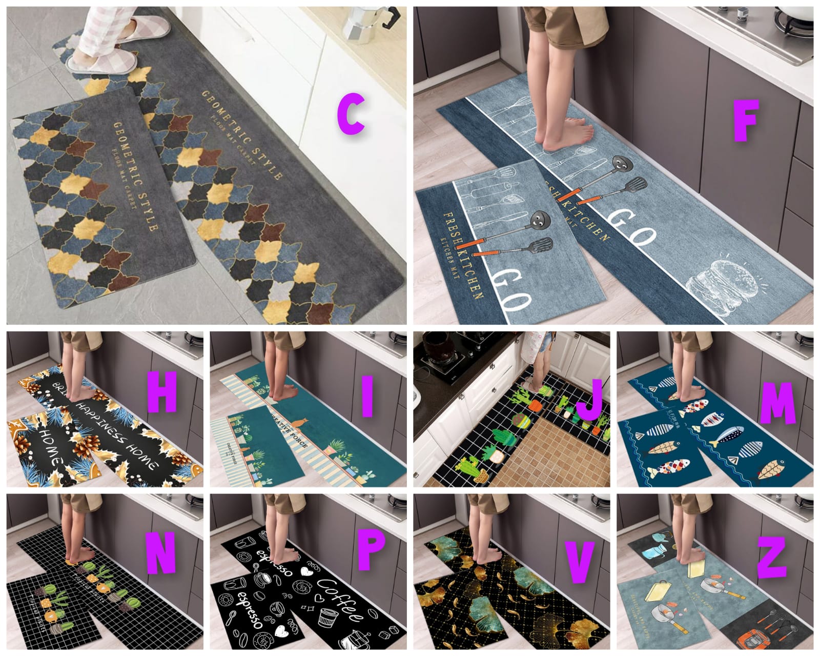 Harga Baru Turun: New Motif Keset Lantai
