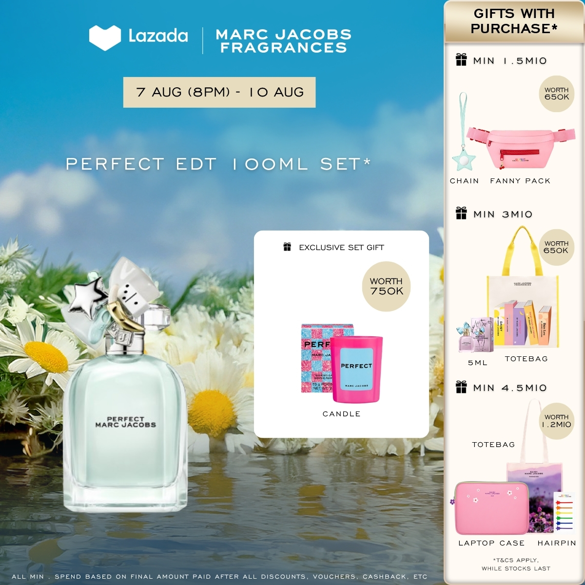 Turun 20%: Marc Jacobs Perfect EDT