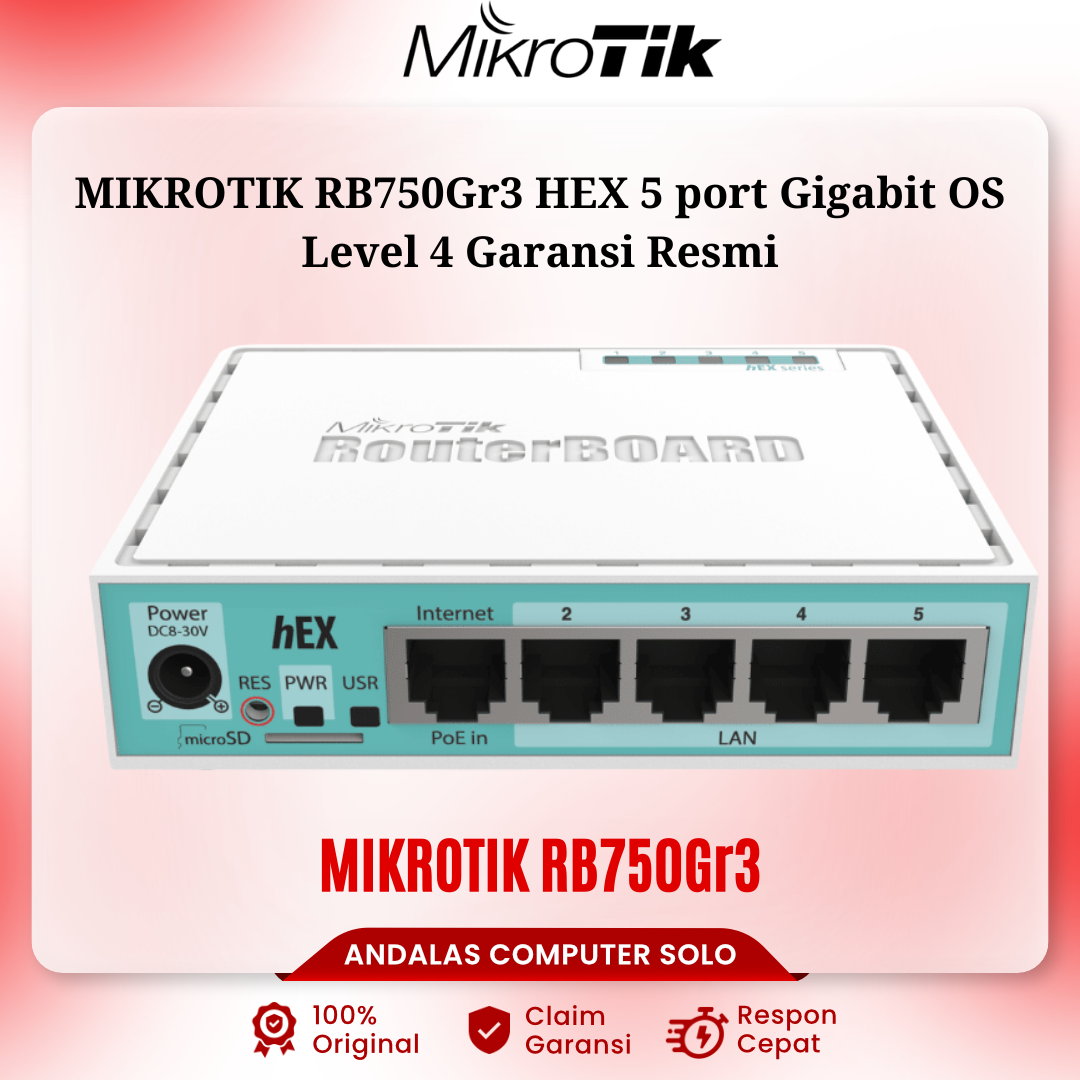 Harga Baru Turun: Router MIKROTIK