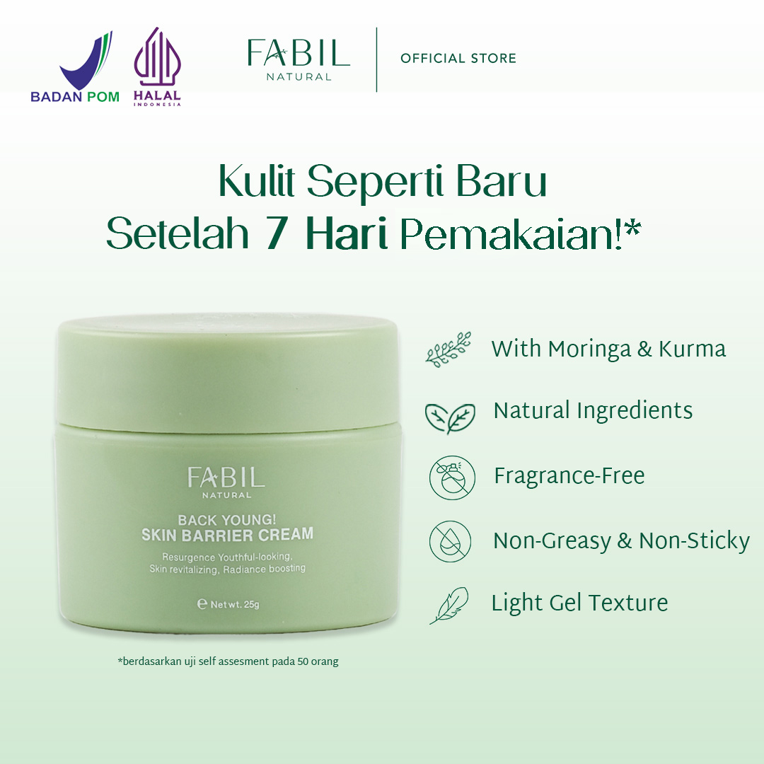 Turun 22%: Fabil Back Young Skin Barrier (Dates)