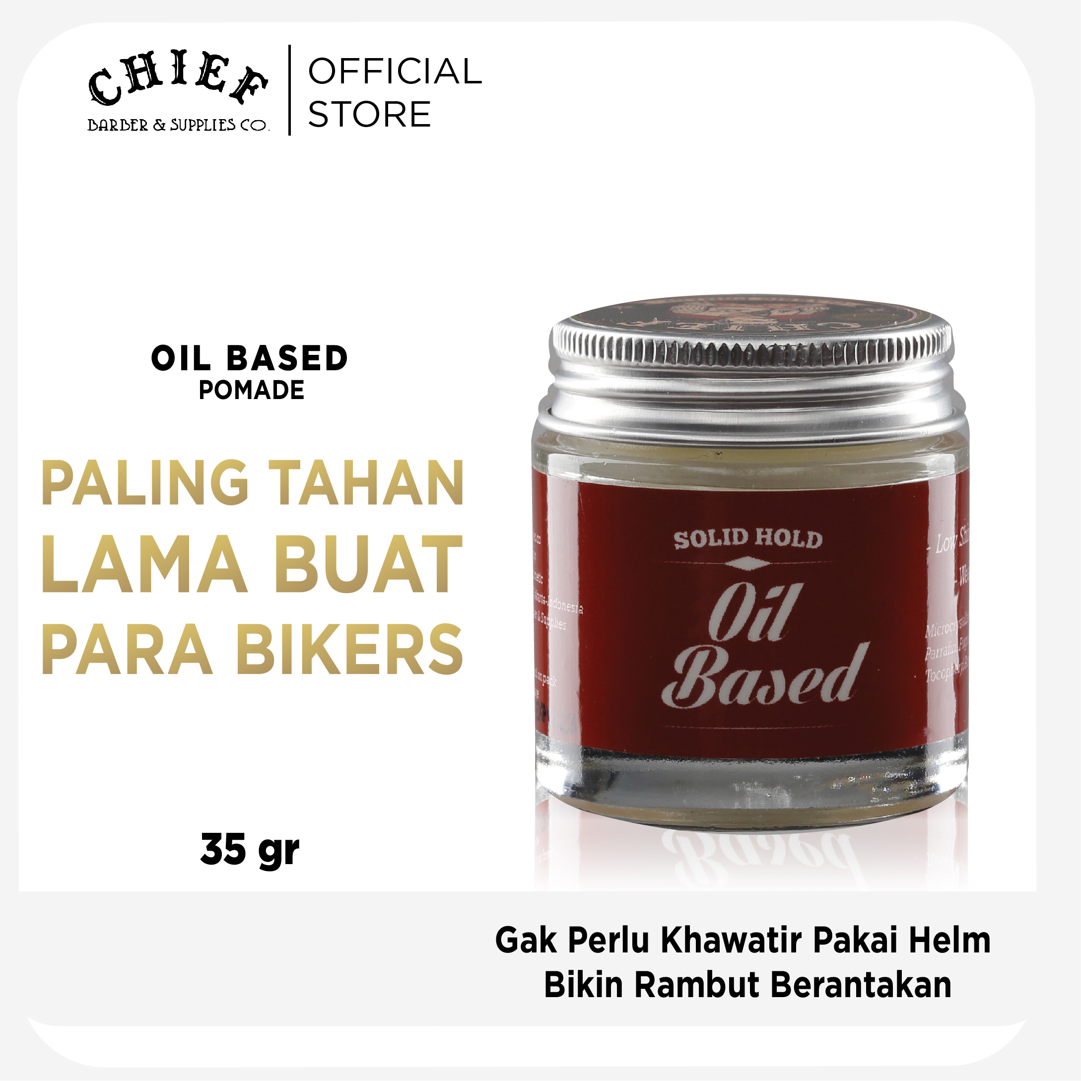 Turun 20%: Chief Classic Pomade 35 gr