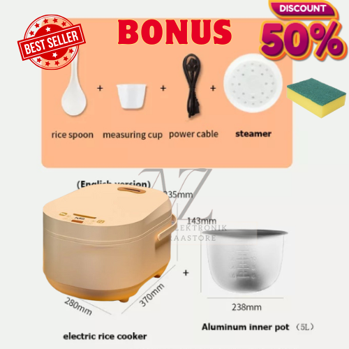 Harga Baru Turun: Rice Cooker 2L Magicom