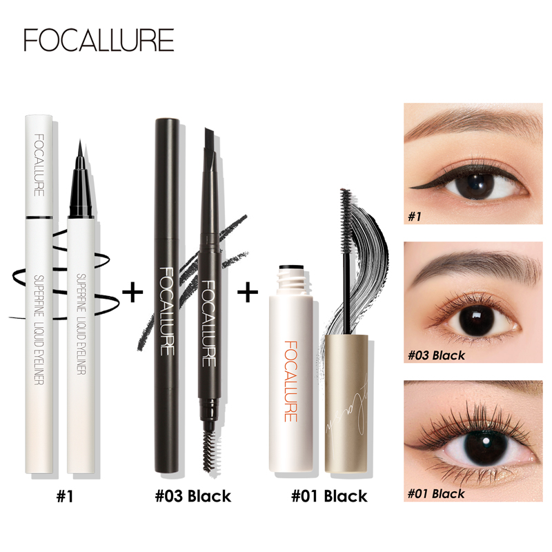 Harga Baru Turun: FOCALLURE 3PCS Eye