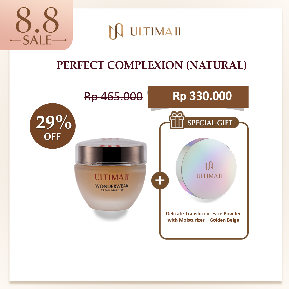 Turun 29%: ULTIMA II Wonderwear Cream